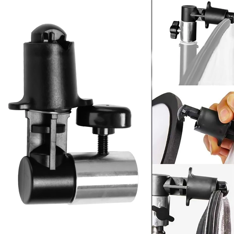 Photography Reflector Holder Clip Reflector Fotografia Spring Clamp For Photo Softbox Bracket Video Photography Stand