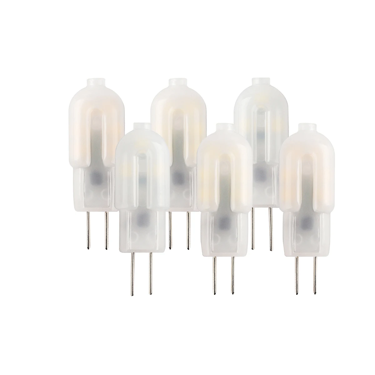 5PCS AC/DC 12V Low power LED MINI  G4 1.2W 2W 3W high light efficiency strobe free for crystal chandelier kitchen study toilet