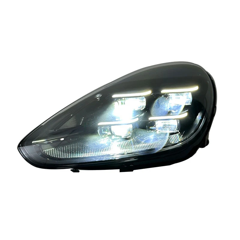 cayenne headlight assembly modified 2V medium and low with 24 new LED headlights for 15-17 models.