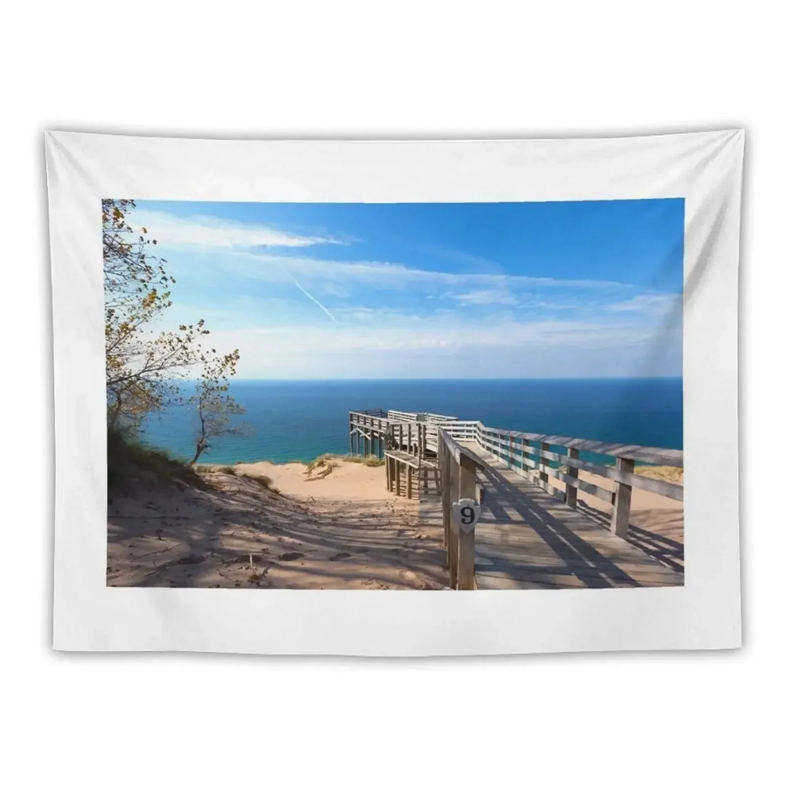 Sleeping Bear Dunes Overlook Tapestry Decoration Wall Wall Tapestries Outdoor Decoration Aesthetic Room Decoration Tapestry