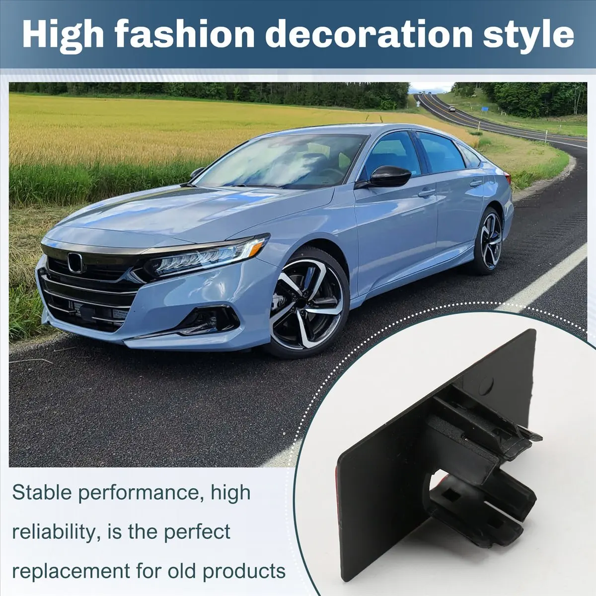 #62B (Black)2Pcs Radar Parking Sensors Bracket Support for Honda Accord CR-V,Automotive Parts & Accessories