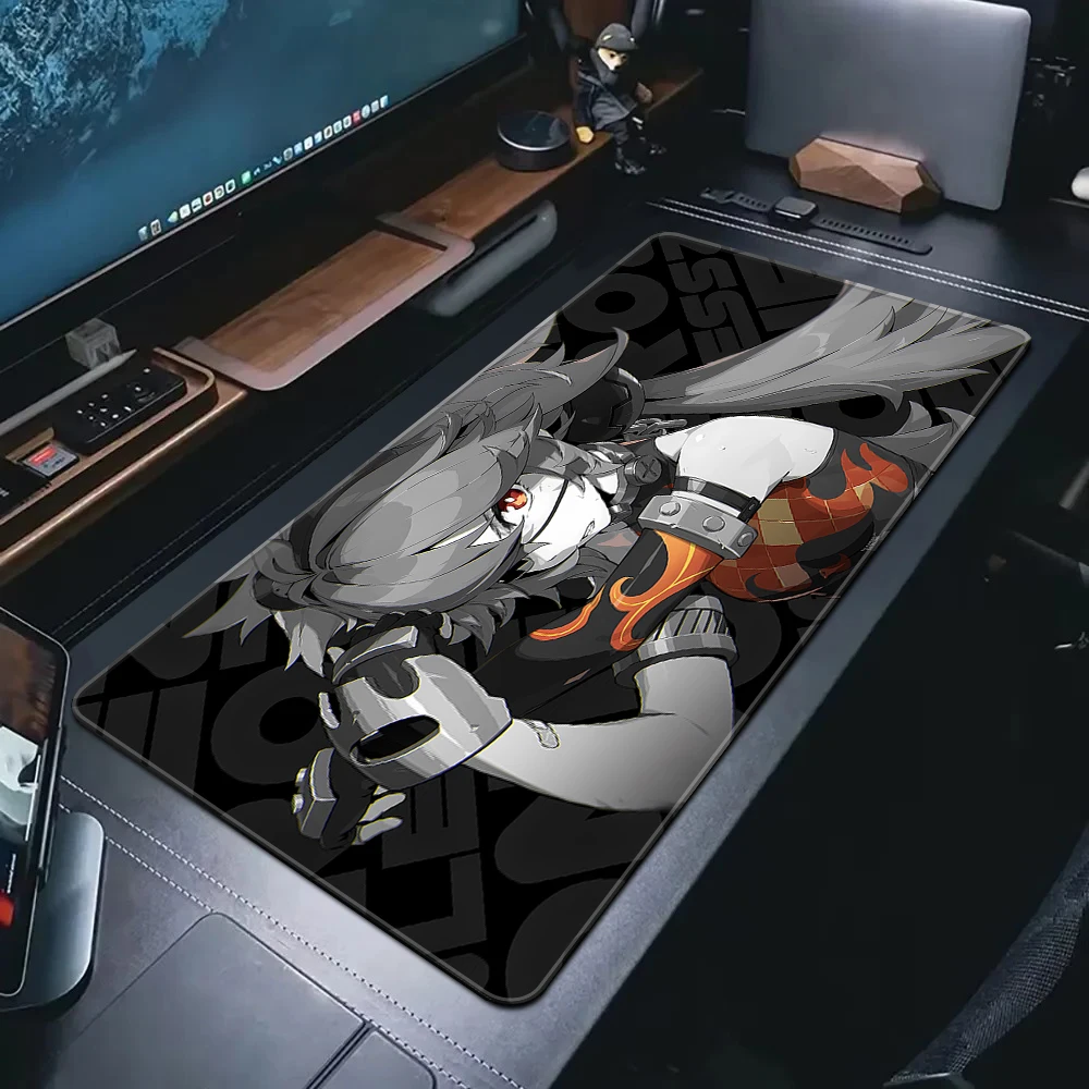 Evelyn Chevalier Mousepad Zenless Zone Zero Tappetino per mouse grande XXL Gamer Accessori da gioco per computer professionali Tappetino per mouse da gioco