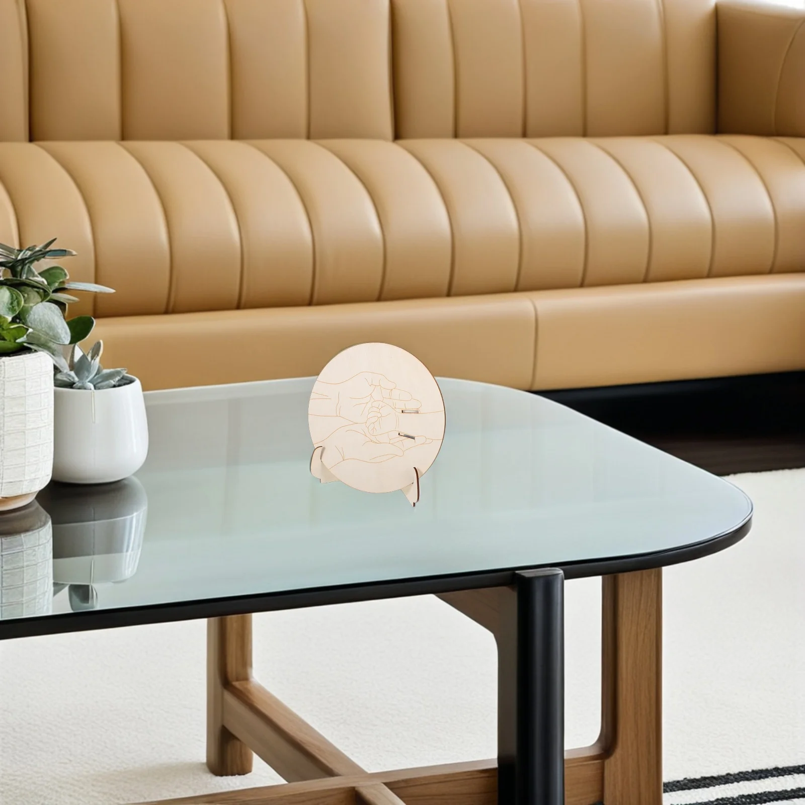 

1 комплект, 1 комплект, доска для объявлений о рождении новорожденного, деревянная детская памятная табличка, круглая подставка с гравировкой, держатель для больничного браслета