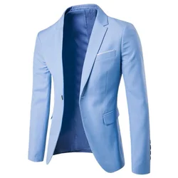 New Korean Style Men's Dress Suit Stage Host Hostess Performance Studio Men's Suits