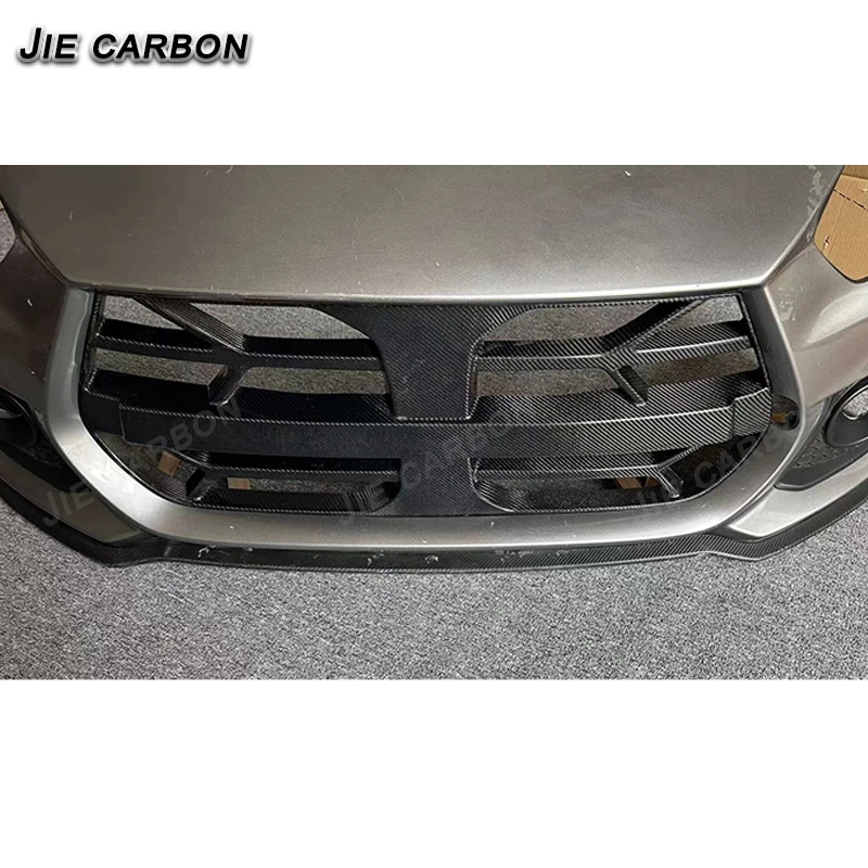 Carbon Fiber Front Bumper Grille Center Mesh Parts Auto Accessories Fits Suzuki Swift Sports ZC33S Series 2018+ Exterior Upgrade