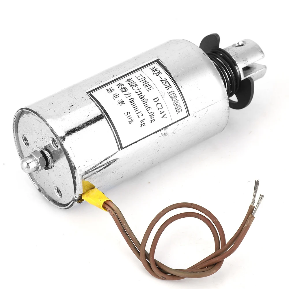 Elektromagnes cylindryczny typu push-pull do automatyki przemysłowej 117,6N 24VDC MQ8-Z57B Elektromagnes solenoidowy