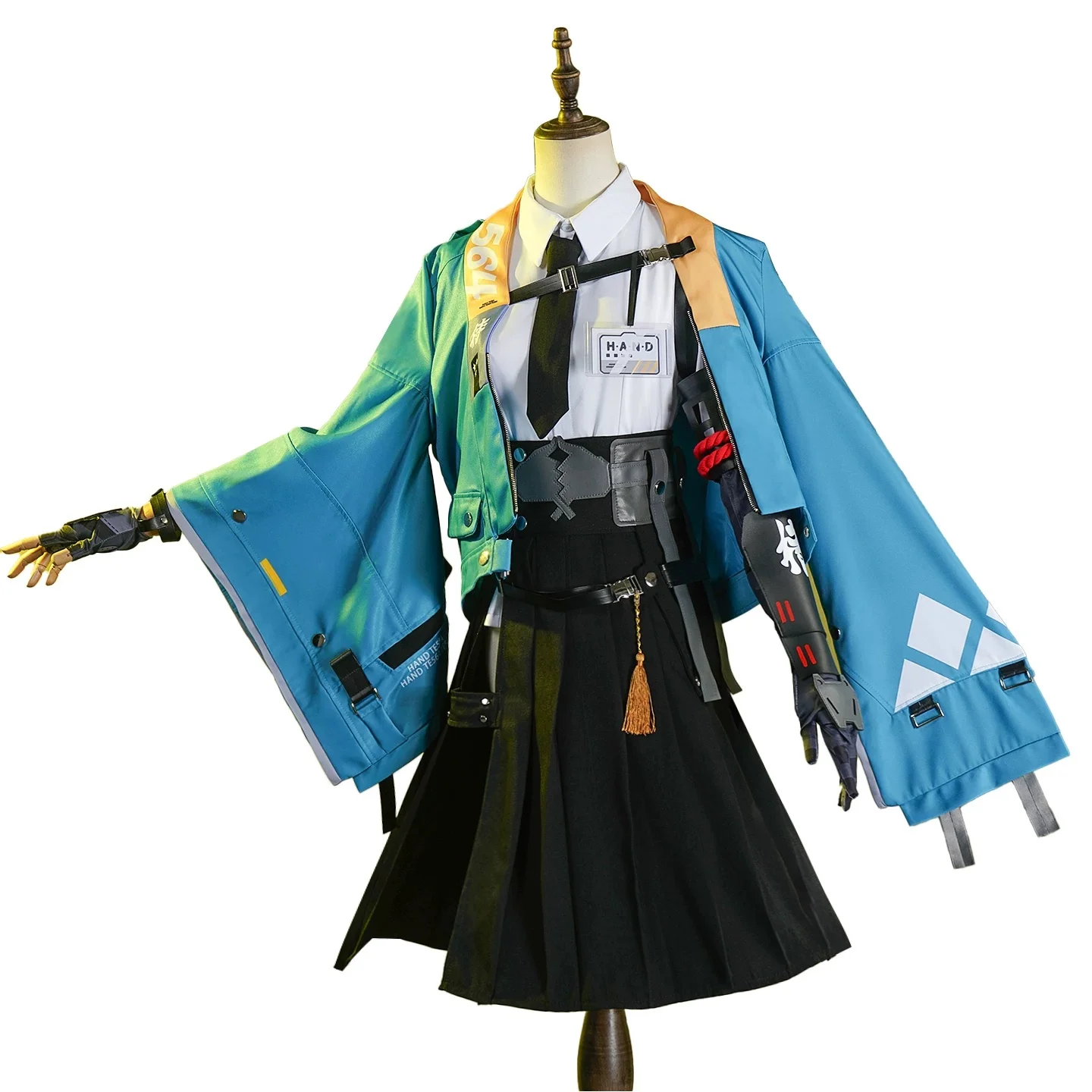 In Stock Miyabi Hoshimi Cosplay Costume Zenless Zone Zero ZZZ Мияби Fox Samurai Full Set Ear Wig Shoes Halloween Xmas