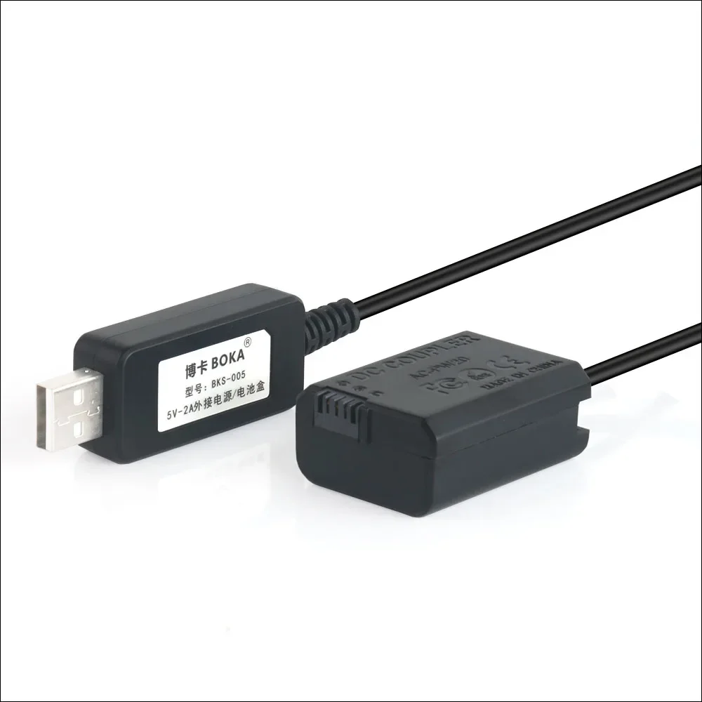 AC-PW20 power adapter FOR Sony Micro Single Camera DSC-RX10 NEX-5 NEX-3 SLT-A33 SLT-A35 SLT-A37 SLT-A55 NP-FW50 dummy battery