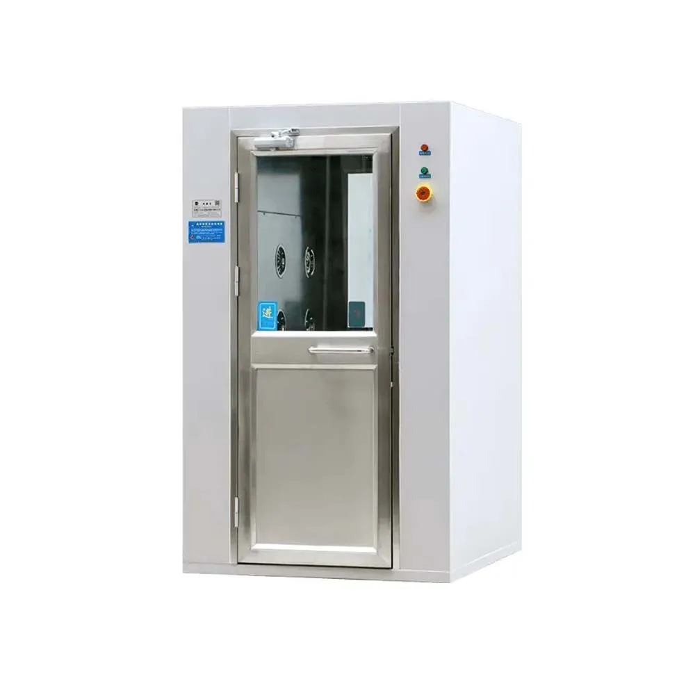 Double Blowing Wind-speed Adjustable Stainless Steel Air Shower For Pharma Modular Dust Free Clean Room Equipment Air Shower