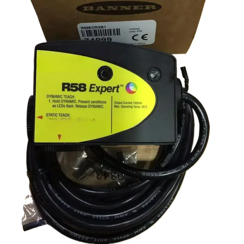 

Фотоэлектрический переключатель R58 Expert R58ECRGB1 с цветным кодом, % новый