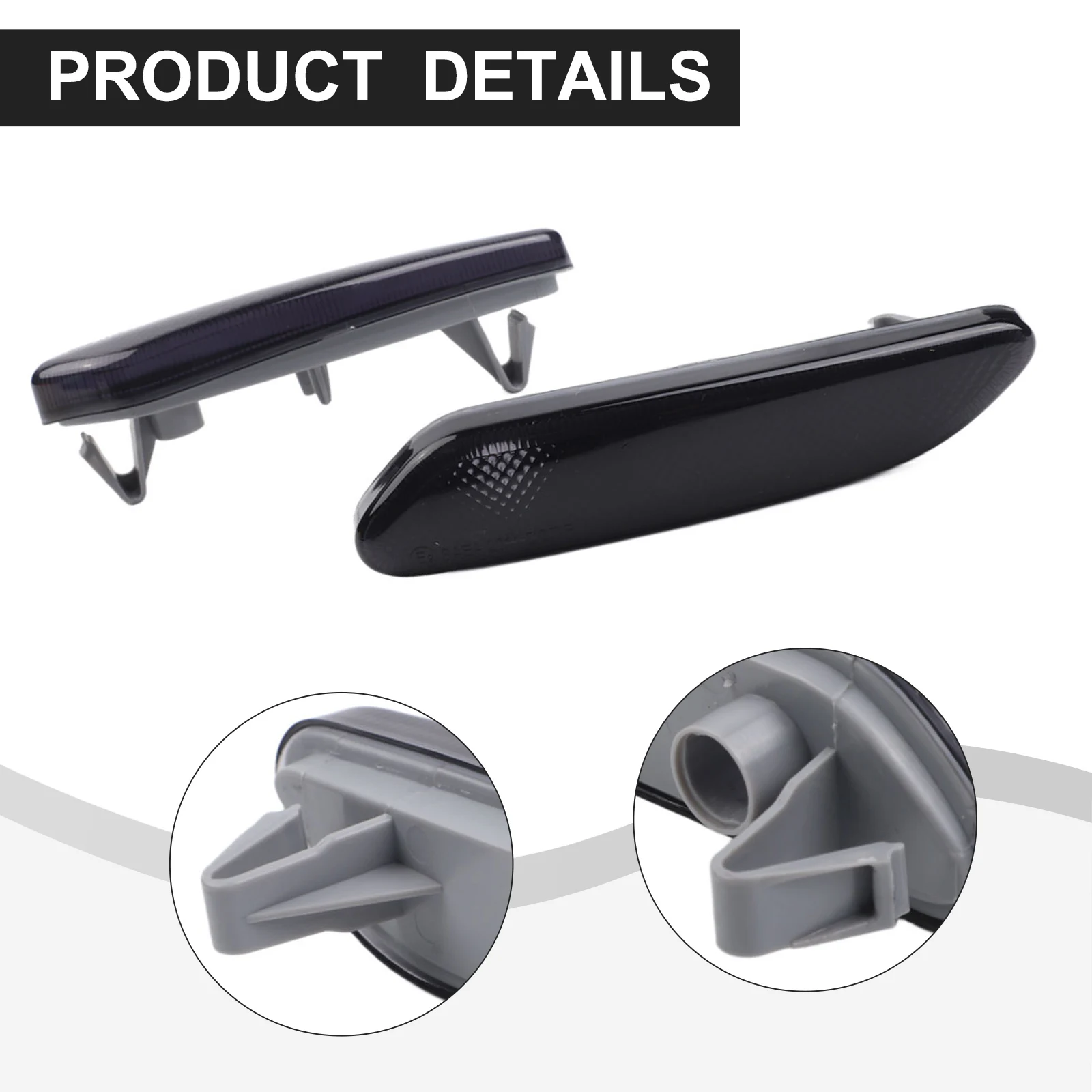 

Car Front Side Marker Blinker Light Housing For MINI For Cooper For R60 Countryman Side Fender Marker Light Cover Shell Housing