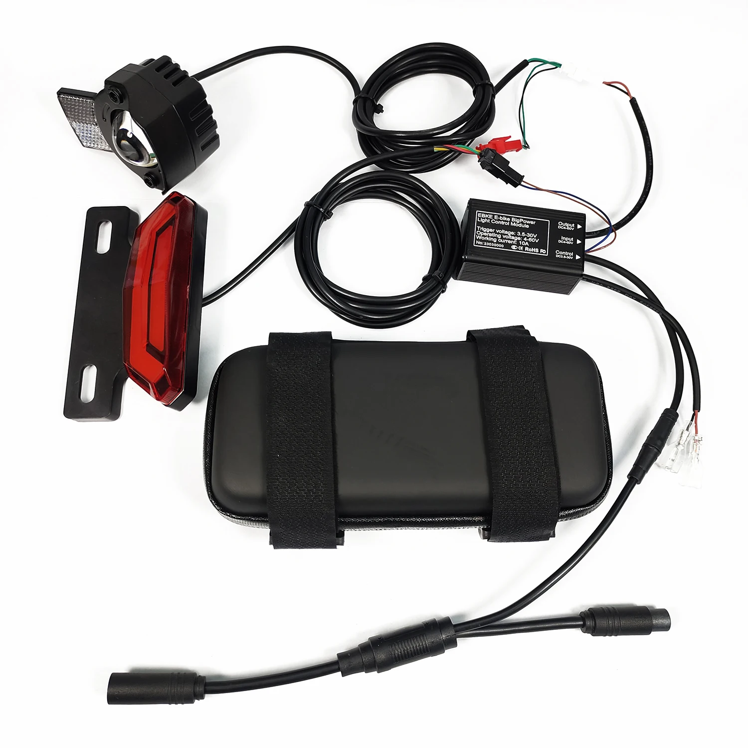 EBKE Ebike 6V Headlight Trigger Module 3.3V-24V Signal Control Mosfet High Power For BAFANG BBS 01 02 03 HD 9W