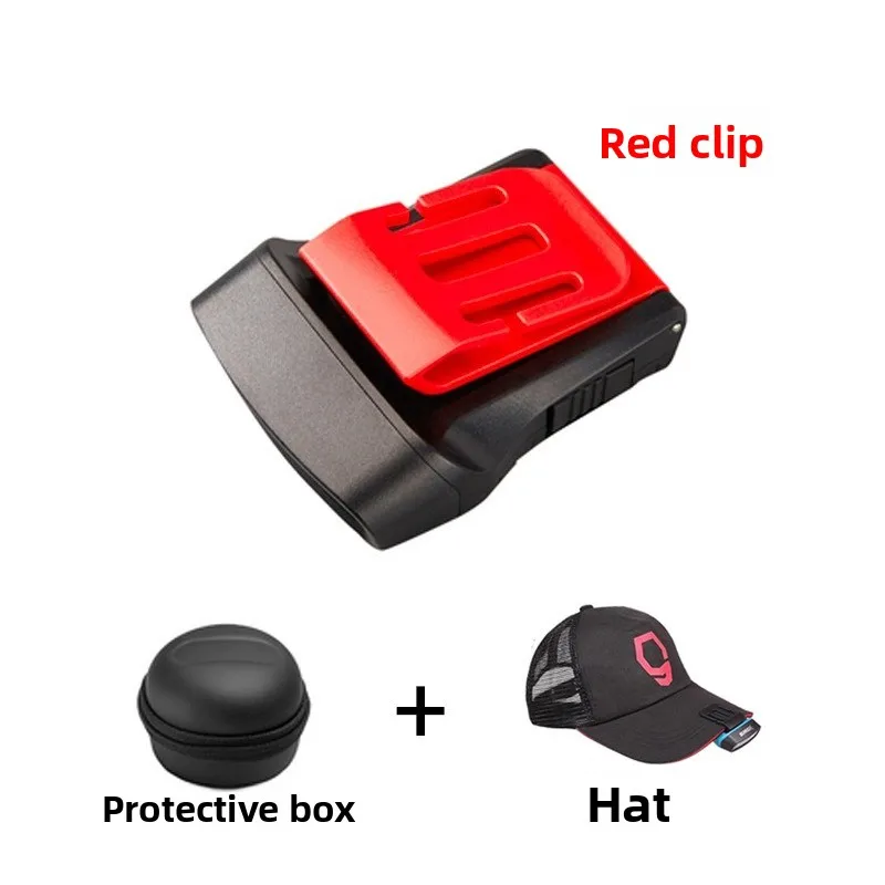 

VOLODYMYR Hat Fishing Special Night Fishing Sensor Headlamp Rechargeable Head-Mounted Clip Hat Brim Light for Car Repair Check