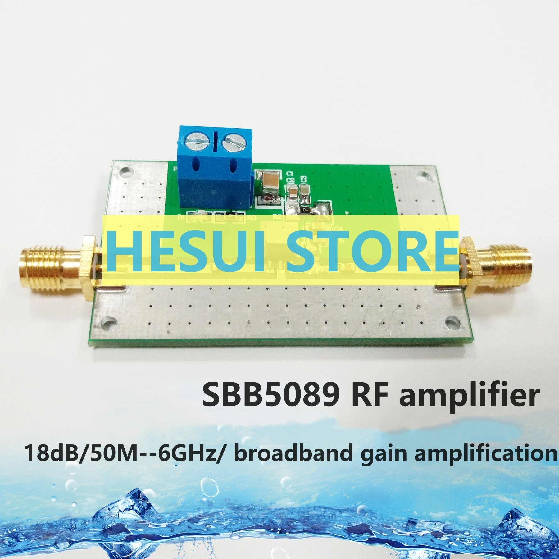 SBB5089 module RF amplifier Power amplifier 50M--6GHz broadband 20dB gain