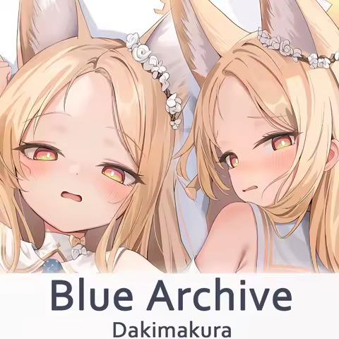 Blue Archive Yurizono Seia Dakimakura 2WAY Hing Body Case Anime Pillow Cushion Cover