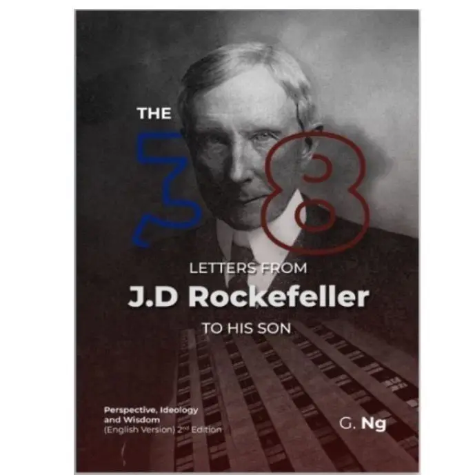 livro de papel com 38 cartas de j d rockefeller para seu filho ingles 01