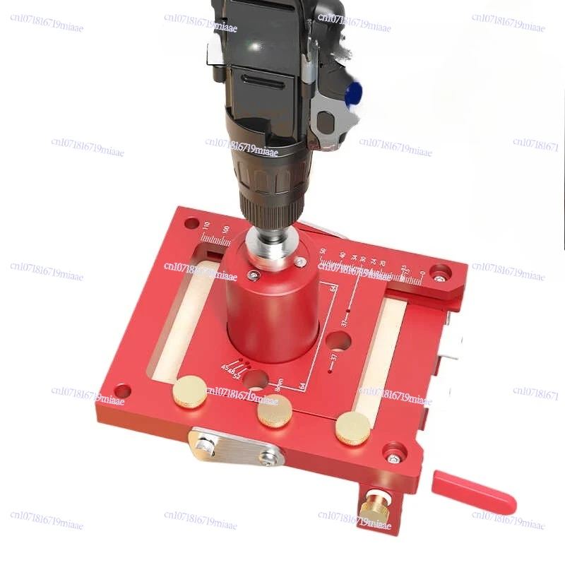 

Woodworking 3-in-1 Hinge Positioning Punch Woodworking Tools Furniture Punch Positioner Punch Tool
