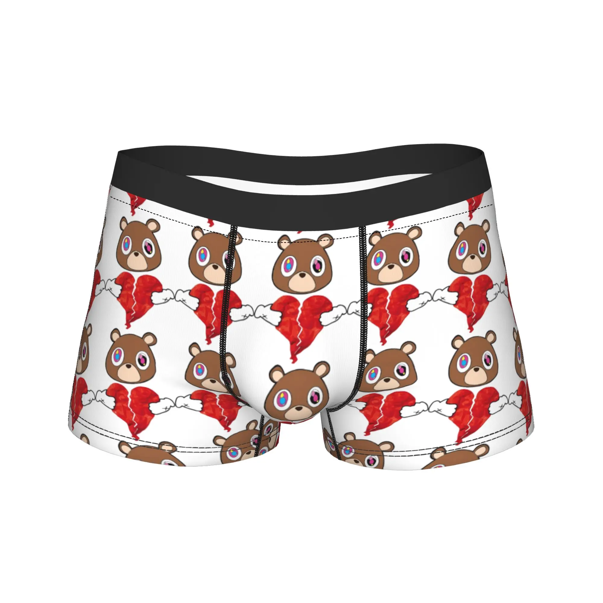 

Мужские трусы-боксеры Kanye West Graduation Bear: комфортные, больших размеров, хит продаж