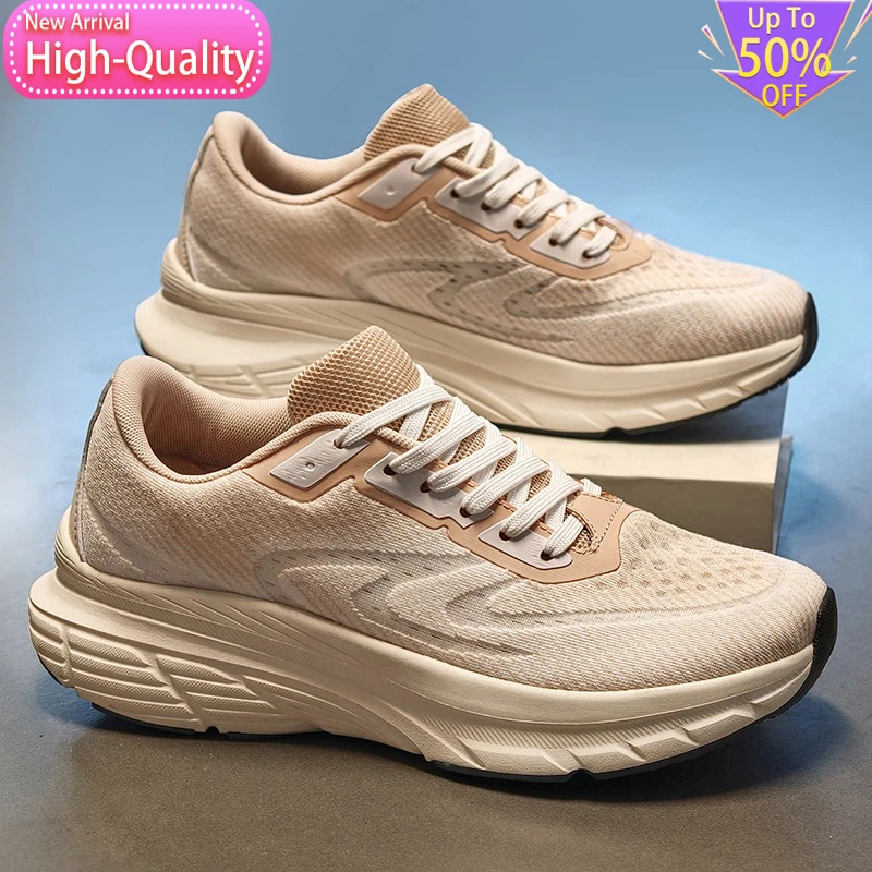 New Summer Stable Widened Mens Sports Shoes Racing Breathable Anti Slip Running Shoes Foot Protecting Commuting Walking Shoes