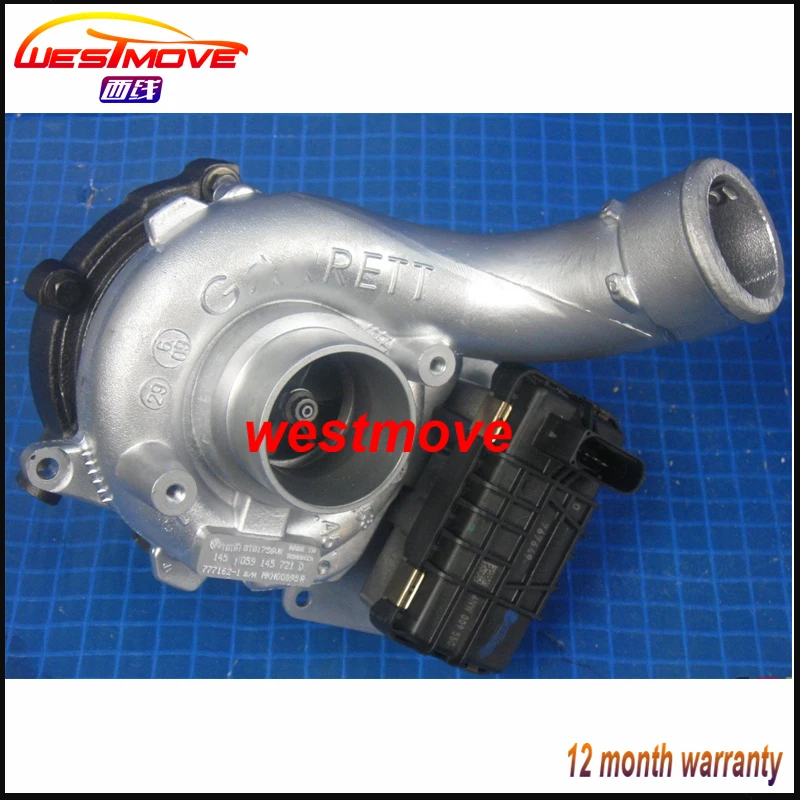 GTB1756VK turbo 777162 059145721D 059145721DX turbocharger for Audi A6 TDI C6 W25 2008- engine : BPP BSG CANA CANB CANC 2.7L