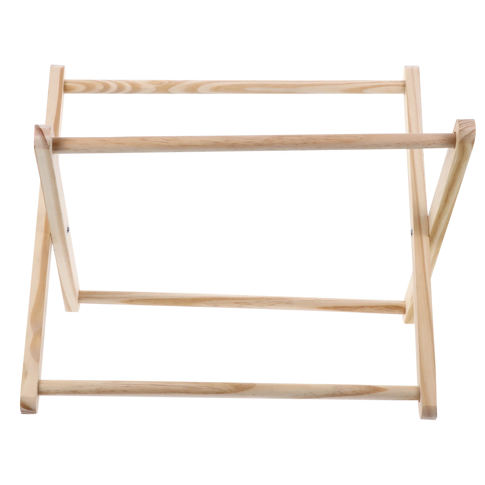 

Wood Storage Magazine Holder Desk Organizer Newspaper Display Compact Stand Wood Storage Rack Vintage