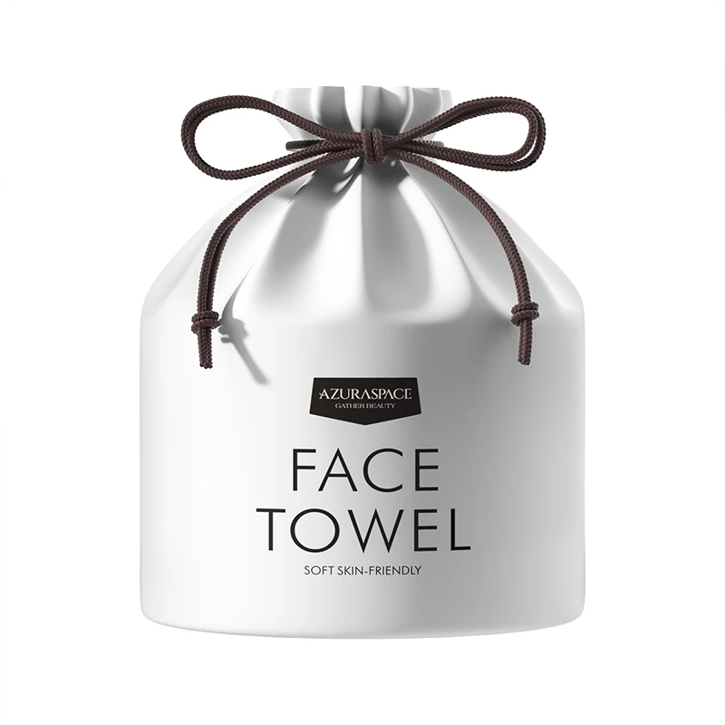 One-time thicken wipe face towel tissue paper clean face towel roll cotton soft towel home beauty salon wash face towel