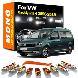 LED 전구 인테리어 돔 트렁크 라이트 키트 VW 캐디 II III IV 2 3 4 MK2 MK3 MK4 1996- 2014 2015 2016 2017 2018 2019 액세서리