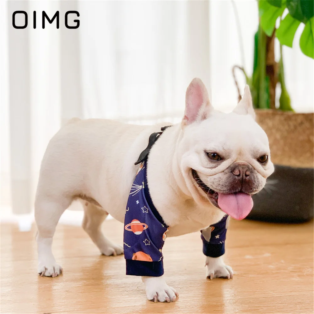 OIMG Small Dogs Elbow Protectors Pet Knee Pads Anti Ash Joint Protection Wound French Bulldog Teddy Anti Abrasion Anti Licking