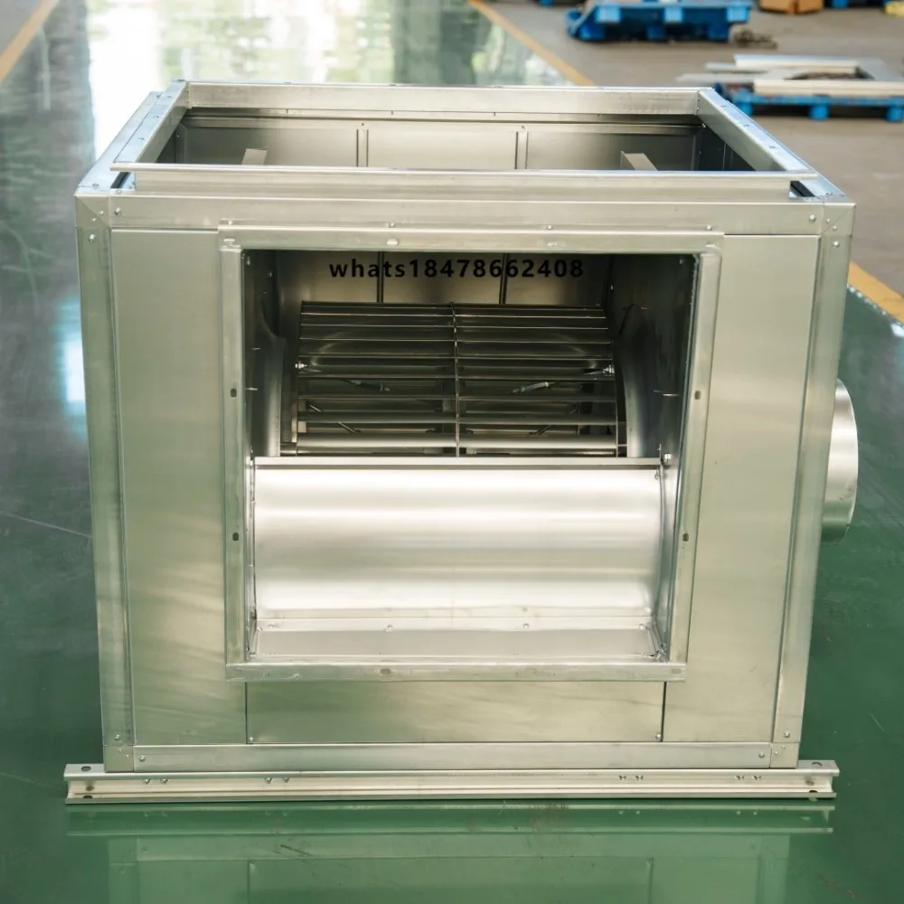Customizable Low Noise Dual Speed Motor Cabinet Centrifugal Fan HTFC Fire Exhaust Fan Box for Building Ventilation
