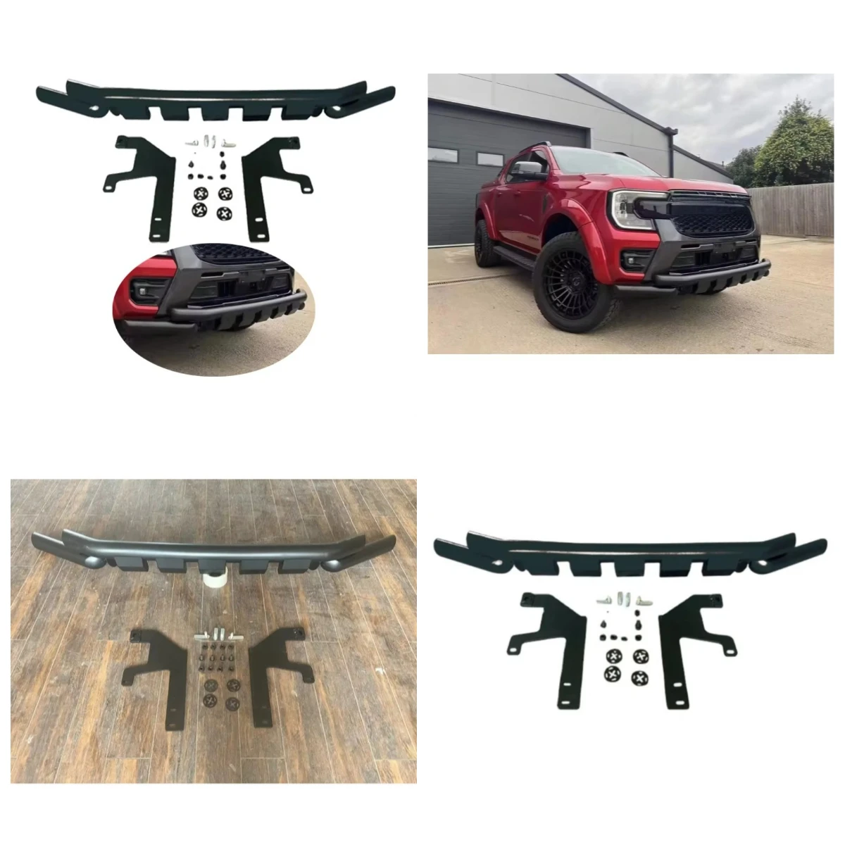 

Stlf Pickup Exterior Accessories Front Bumper Bull Bar Protect Bumper Guard Fit For D Ranger T7 T8 T9 2015 2019 Modification