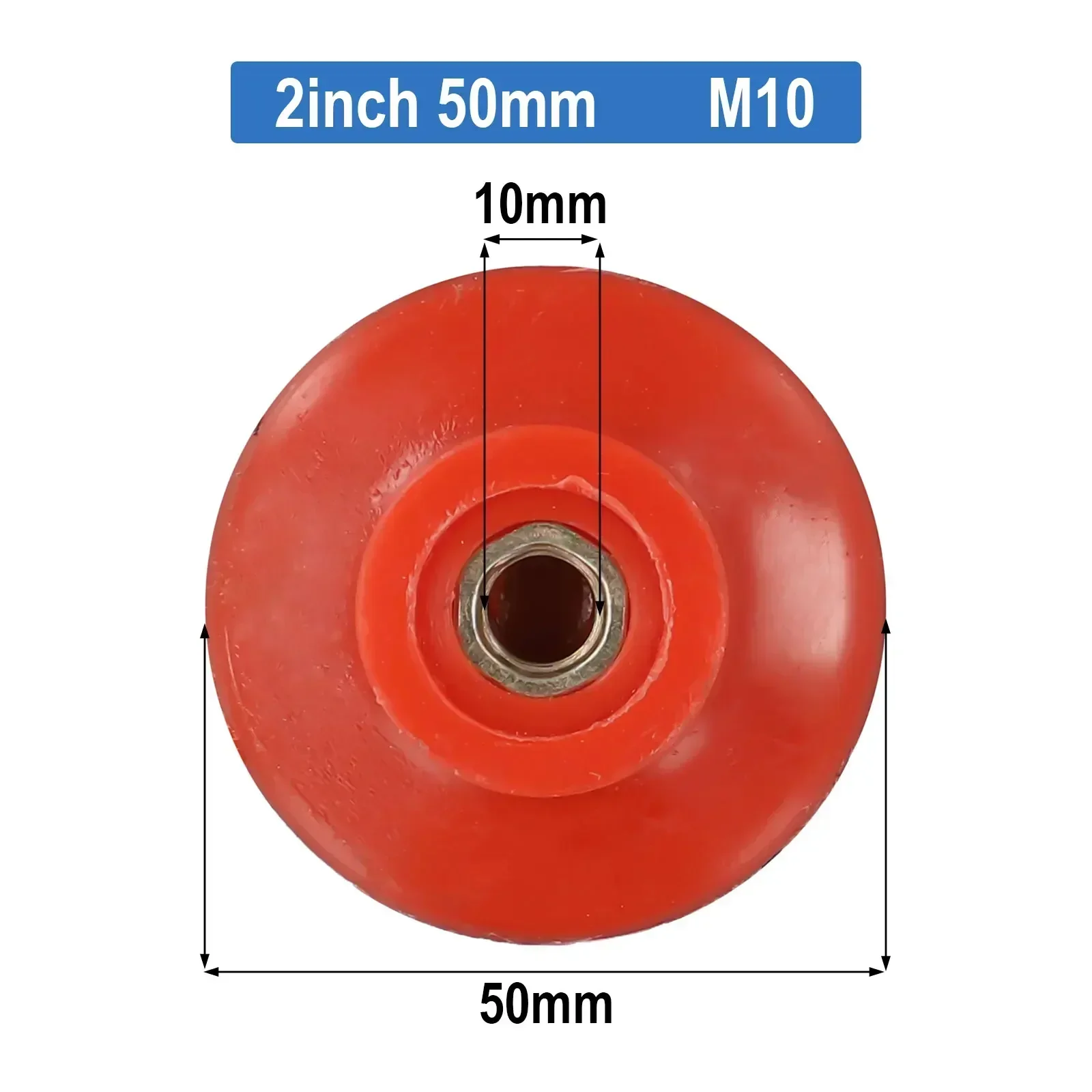 1pc Supporto Pad M10 M16 50mm 2 pollici Disco Abrasivo Supporto Pad Adesivo Auto Lucidatura Utensili Elettrici Parti di Ricambio