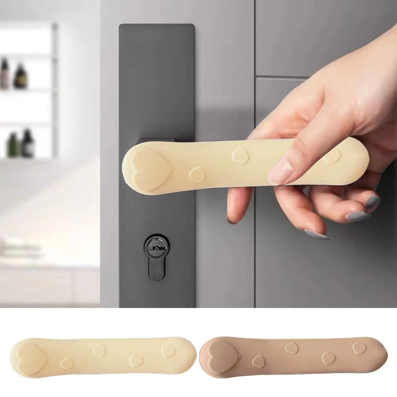 

1PC Door Handle Cover Handle Stopper Round Door Knob Foam Cover Furniture Protector Baby Safety Anti-static Door Knob Cover