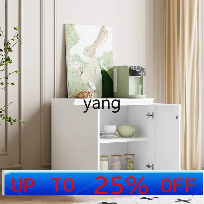 

CX Home Edge Cabinet Kitchen Living Room Bedroom Simple White Storage Locker with Drawer