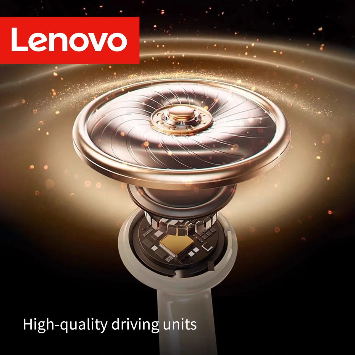 لينوفو اللاسلكية Tws الرياضة سماعات الموسيقى Anc الحد من الضوضاء Hifi ستيريو Bt5.4 عمر البطارية الطويل Hd دعوة سماعات مريحة #5