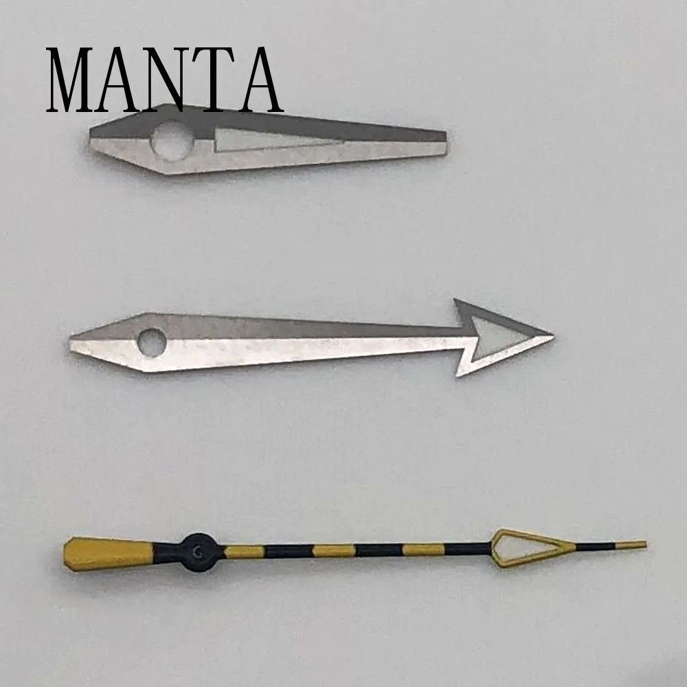 أجزاء ساعة يد مانتا مضيئة تناسب Miyota8205/8215/821A Mingzhu2813/3804 حركة ميكانيكية أوتوماتيكية