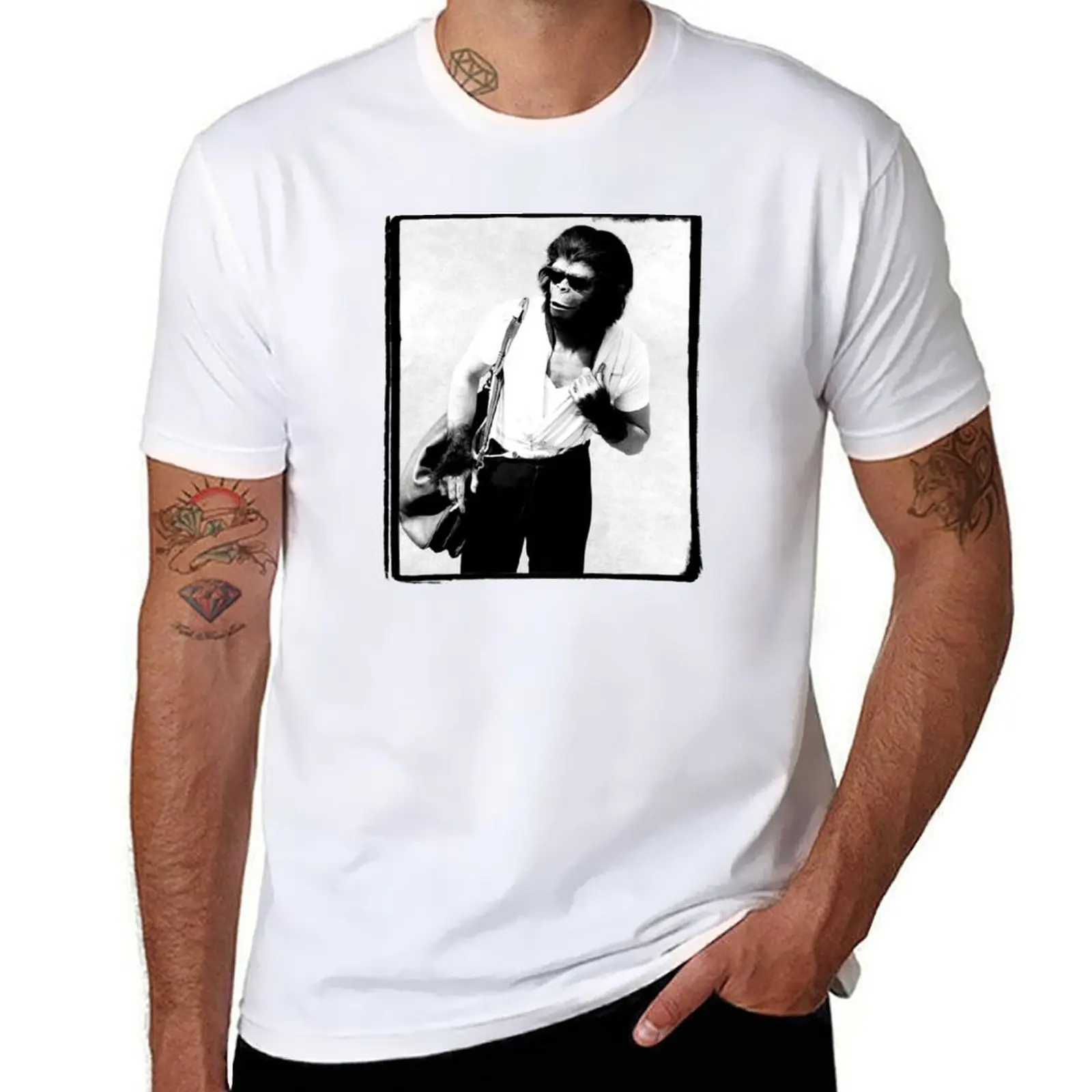 

Stay cool on the Planet of the Apes T-Shirt t shirt man plain man t shirts for men casual T-Shirt
