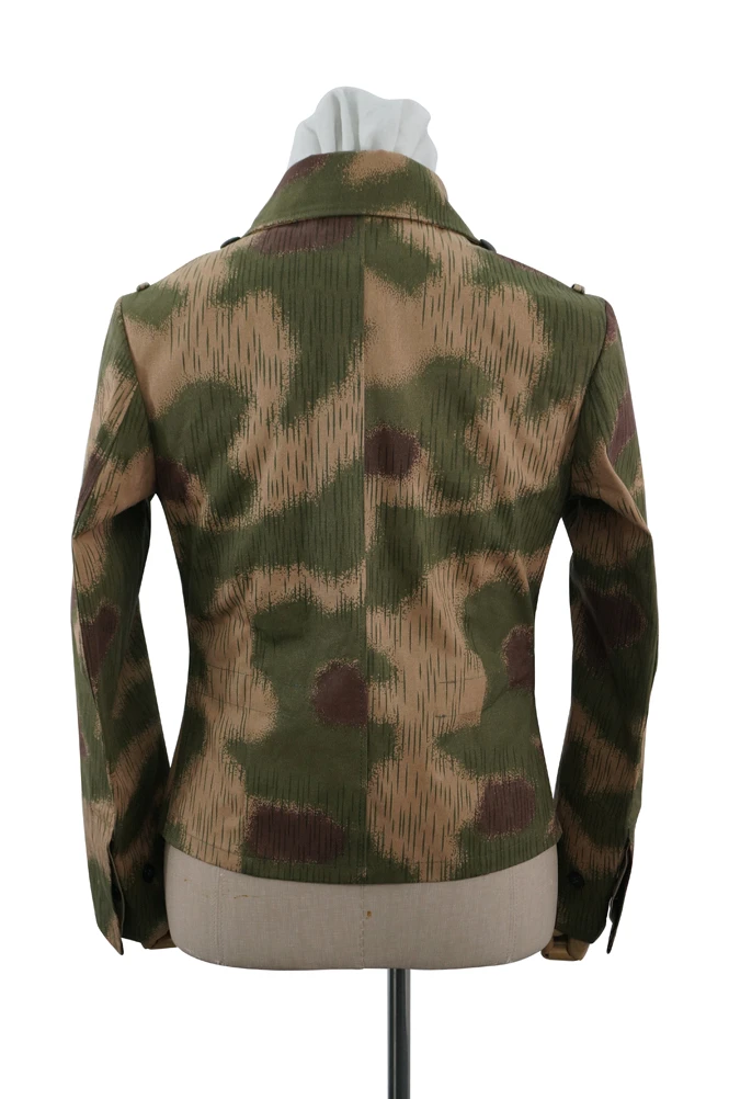 GUCC-017 WWII เยอรมัน Heer Marsh Sumpfsmuster 44 Camo Panzer Wrap Jacket Type II