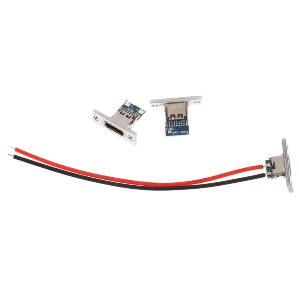 Conector USB tipo C, 2 pines, 2P, hembra