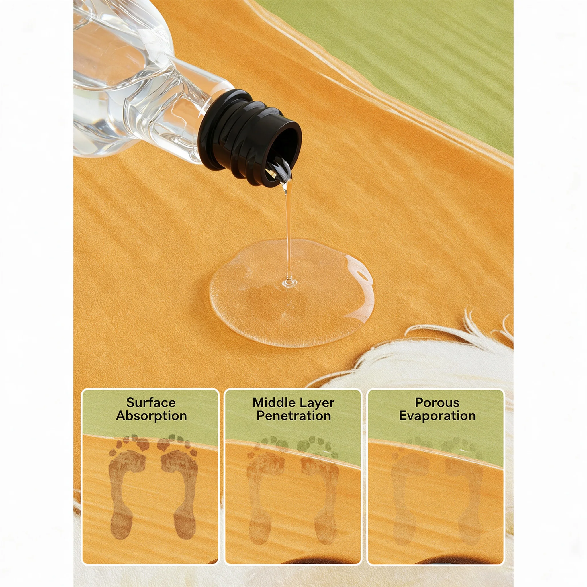 Silicone Diatom Mud Bath Mat Q - Non Slip Bath Mat recension och pris