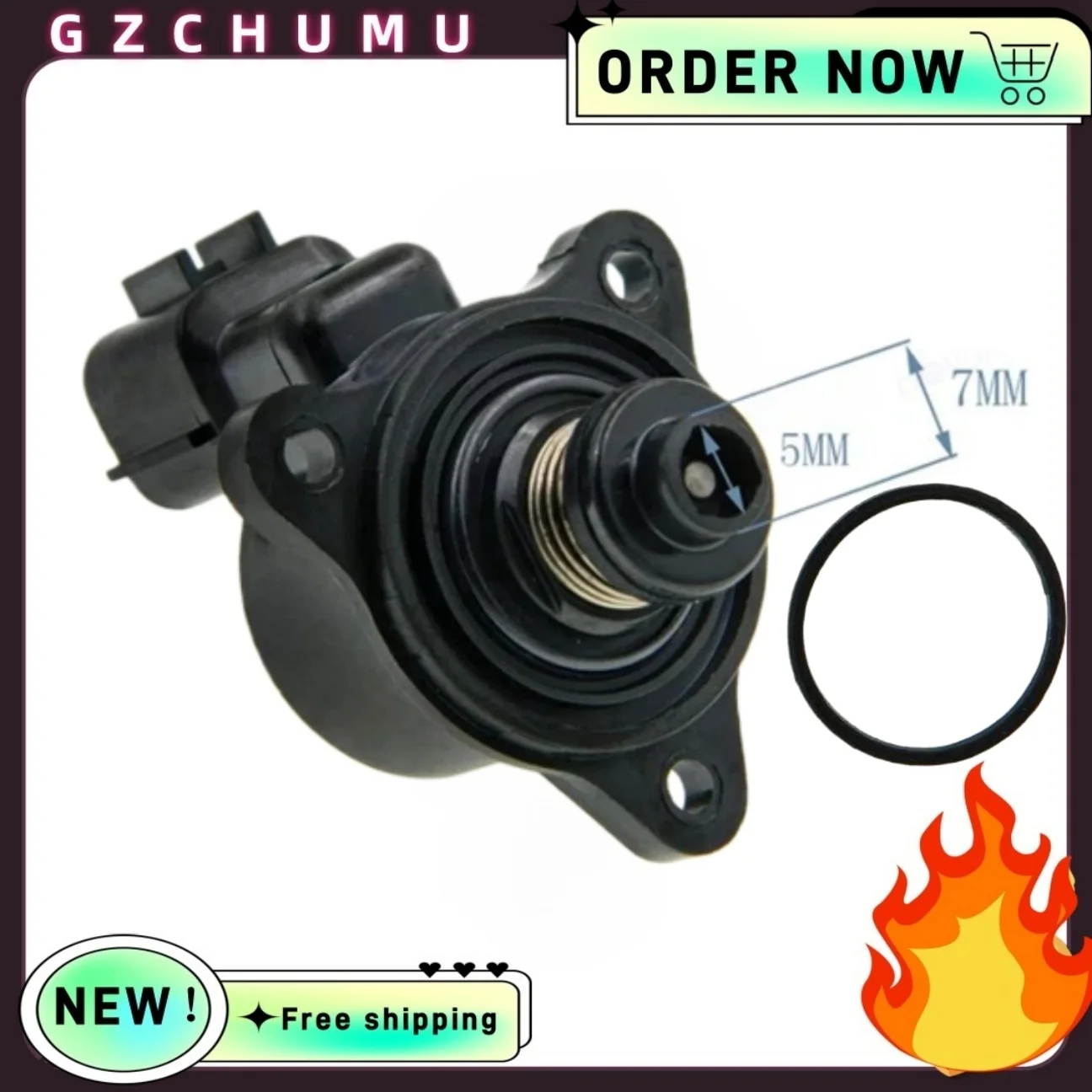 

IAC Idle Speed Control Valve 1450A067 Fit Mitsubishi PAJERO MINI VR F5 MD628274 MD628316