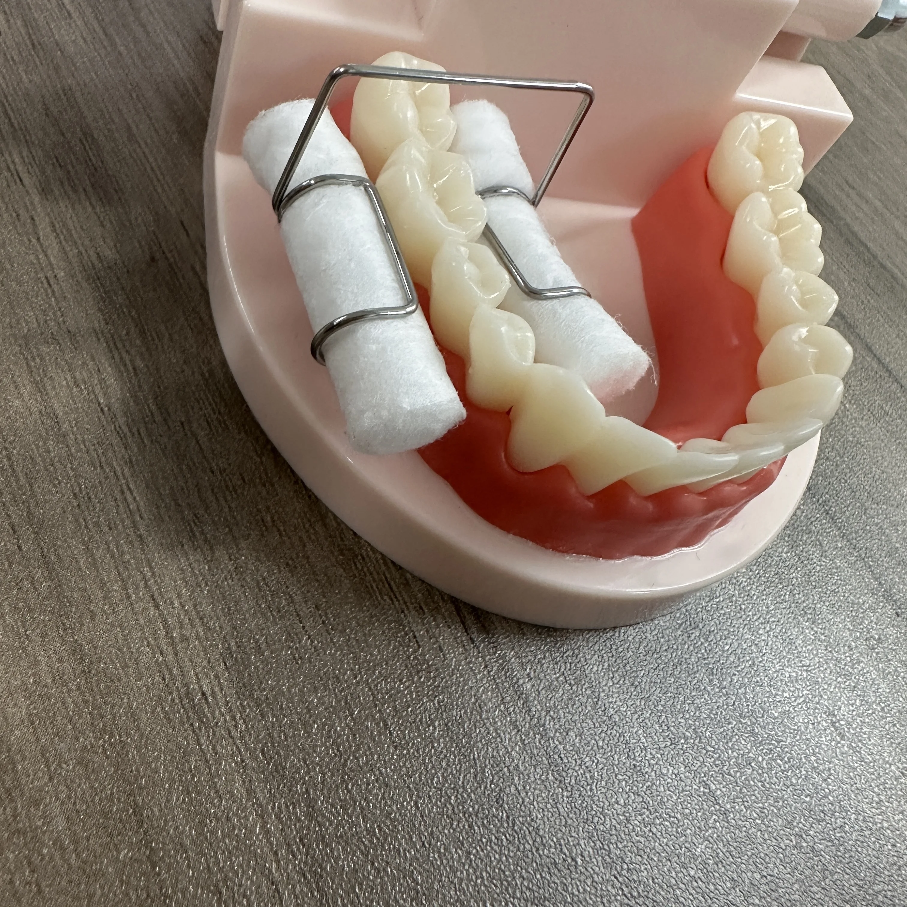 

4pcs/box Dental Orthodontic Cotton Roll Clip Stainless Steel Autoclavable Cotton Roll Holder Dentistry Lab Tools