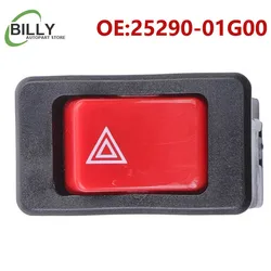 YAOPEI 25290-01G00 2529001G00 Warning Hazard Emergency Light Switch Button for Nissan