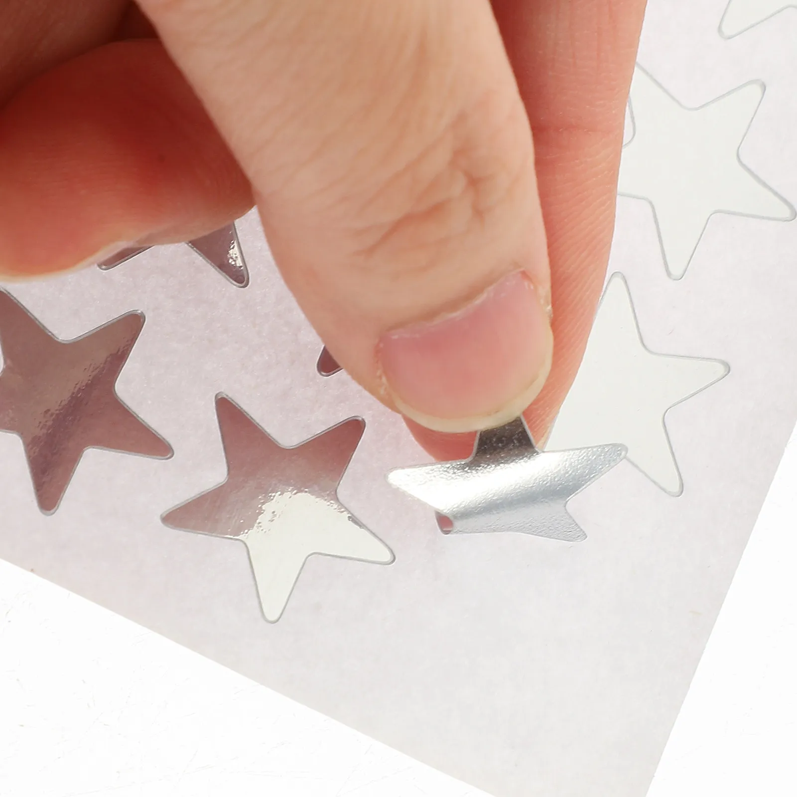 

2 Bags Pentagram Shaped Self-Adhesive Reward Stickers for Students Teachers Classroom Kindergarten Motivation Incentive Decor