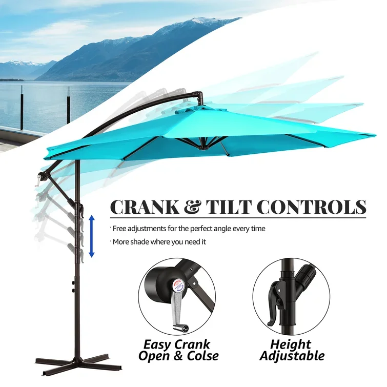 High Quality Heavy Duty Large Outdoor Garden Parasol Patio Umbrella Made In China