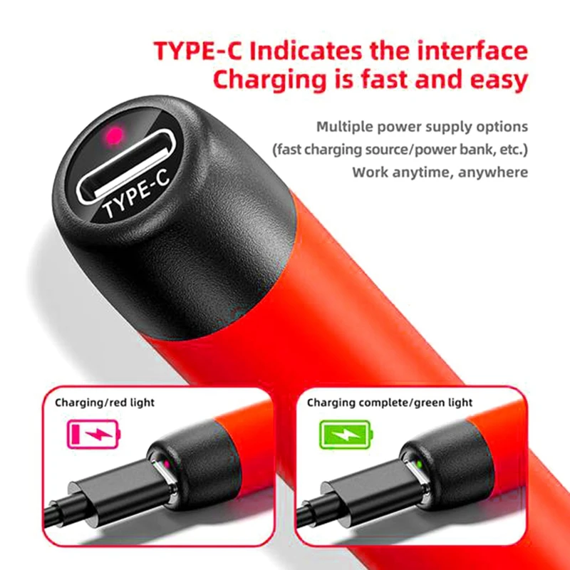 Soldador portátil recargable por USB, 3 velocidades, temperatura ajustable, Mini Kit de soldador eléctrico USB