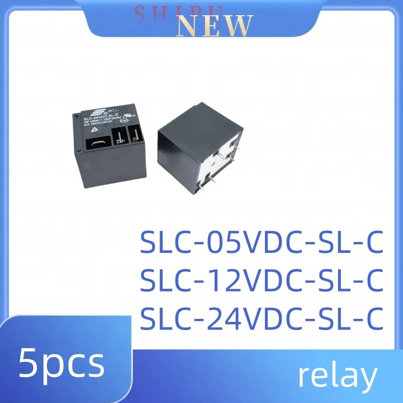 

5pcs SLC-05VDC-SL-C SLC-12VDC-SL-C SLC-24VDC-SL-C Relay 5P 30A