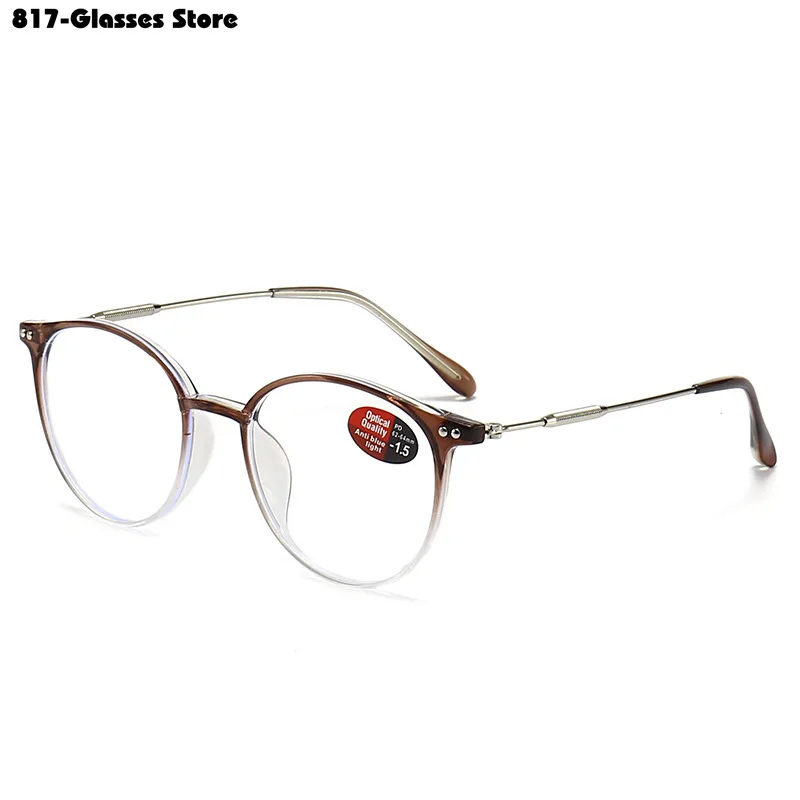 Retro Round Myopia Glasses Women Men Vintage Finished Ladies Eyewear Finished Prescription Eyeglasses 0 -0.5 -0.75 To -6.0