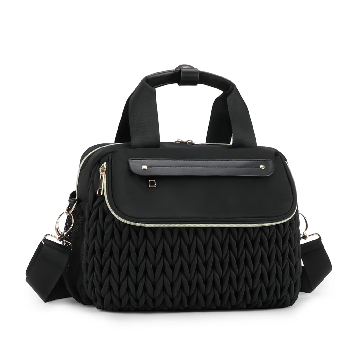 

New Quilted Mommy Bag, Portable & Crossbody for Outings, Hospital Labor Bag, Large Capacity Multifunctional Maternity Bag