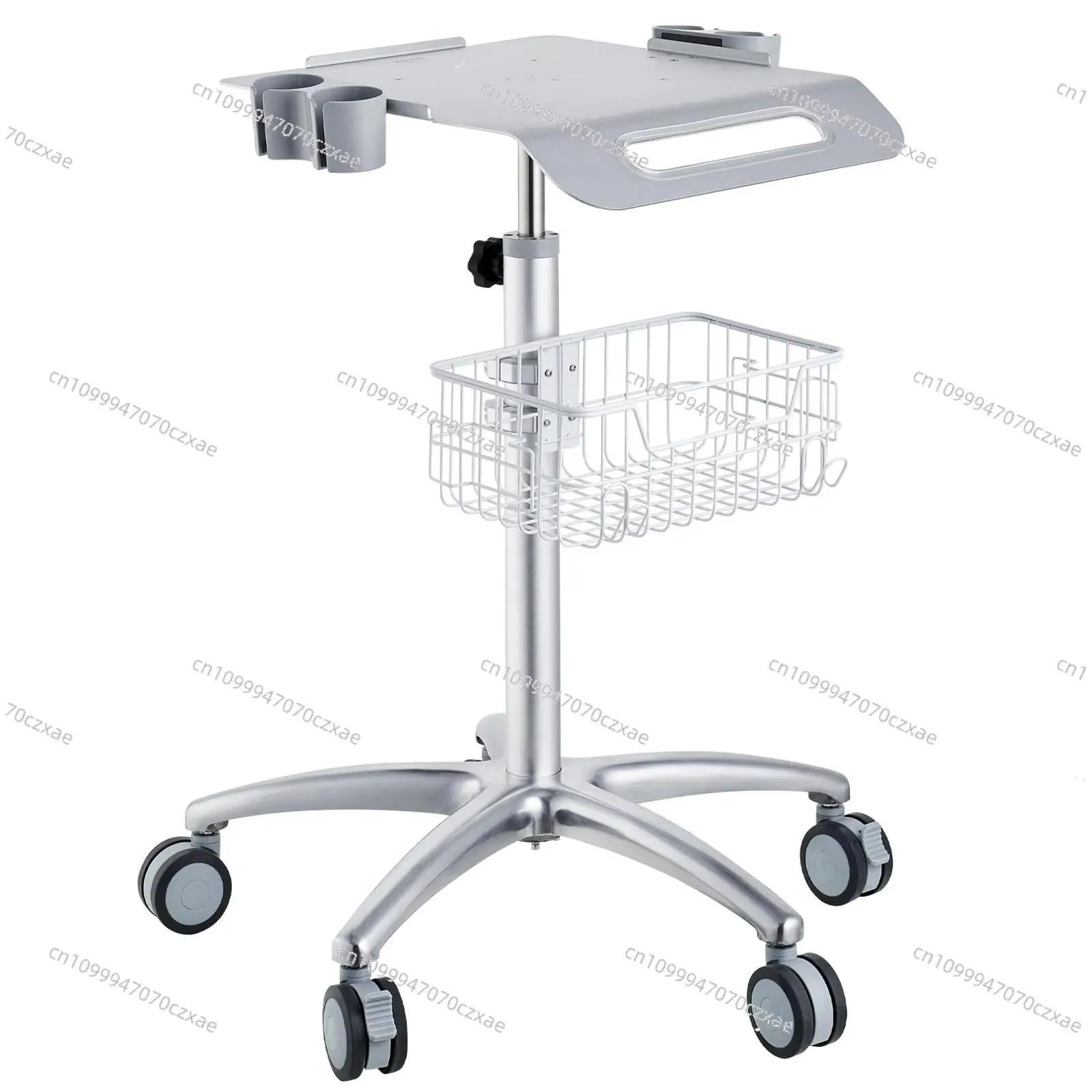 

Mobile Cart 29.5 "-41.3" Height Adjustable with Wheels