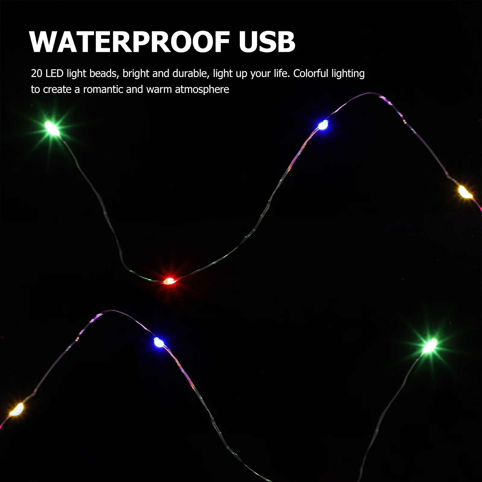 

Usbled Light String Creative Zinc Alloy Copper LED Festival Party Decor Lamp String Christmas Light Pendant Festival Decoration
